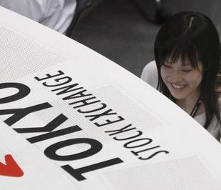 Thị trường chứng khoán Nhật tiếp tục lên điểm trong ngày 19/1 - Ảnh: Reuters.