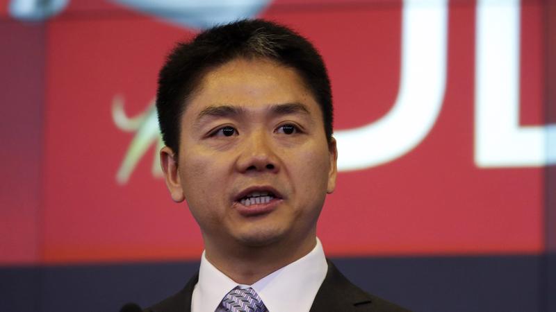 Richard Liu - người sáng lập, CEO của JD.com - Ảnh: Getty Images.