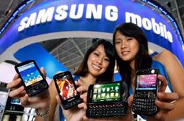 Điện thoại thông minh của Samsung được nhiều người tiêu dùng đánh giá cao.