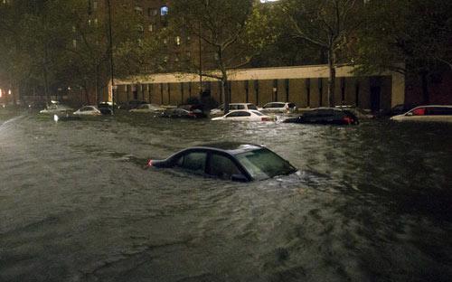 Rất nhiều xe bị ngập nước do bão Sandy hồi cuối năm ngoái tại Mỹ, đã được phục chế và bán trôi nổi trên thị trường - Ảnh: The Atlantic.