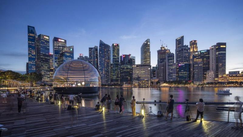Singapore nâng dự báo tăng trưởng kinh tế năm 2020 và 2021 - Ảnh: Getty Images