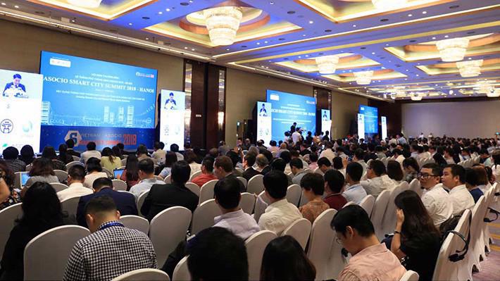 Hội nghị Thượng đỉnh về Thành phố thông minh ASOCIO 2018 - Hà Nội (ASOCIO Smart City Summit 2018-Hanoi), phiên sáng 18/9.