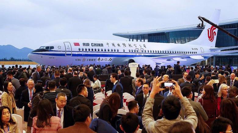 Boeing khai trương nhà máy đầu tiên tại Trung Quốc vào ngày 15/12 - Ảnh: Straits Times.