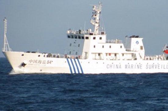 Tàu hải giám Trung Quốc mang số hiệu 84 vi phạm quyền chủ quyền và quyền tài phán của Việt Nam - Ảnh TTXVN