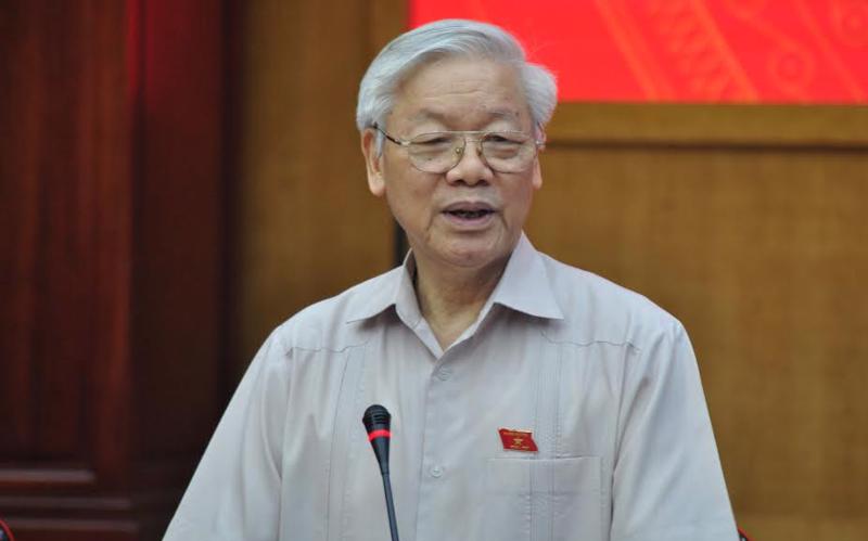 Tổng bí thư Nguyễn Phú Trọng hồi âm ý kiến cử tri.