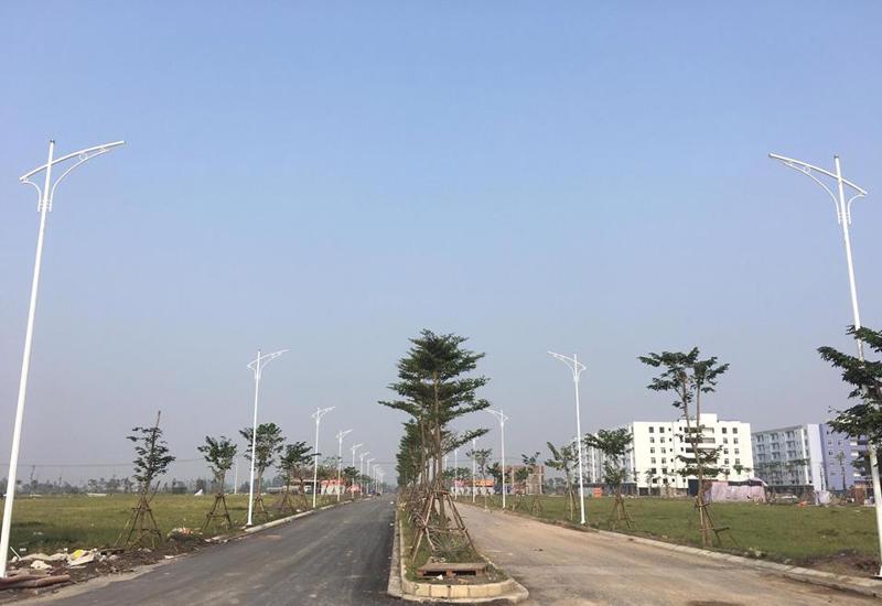 Một góc khu đô thị Thanh Hà.<br>