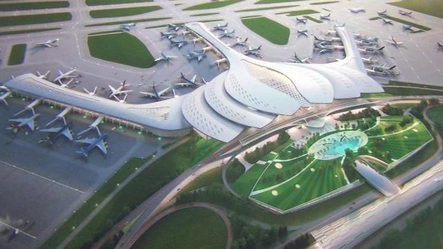 Thiết kế được chọn xây dựng sân bay Long Thành.