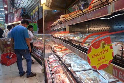 Giá thịt lợn giảm còn 20.000-25.000 đồng/kg.