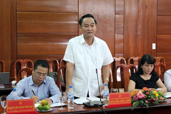 Theo Thứ trưởng Bộ Tài chính Nguyễn Hữu Chí, đến thời điểm này mới chỉ có tỉnh Thừa Thiên - Huế có báo cáo về phương 
án hỗ trợ, còn 3 tỉnh Quảng Trị, Quảng Bình, Hà Tĩnh chưa báo cáo.