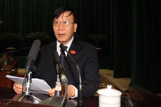 Chủ nhiệm Ủy ban Pháp luật Nguyễn Văn Thuận.
