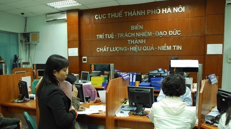 Hà Nội có 25 doanh nghiệp nợ thuế, phí lớn với số tiền 648.095 triệu đồng.