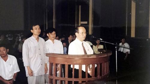 Ông Trịnh Vĩnh Bình trong phiên toà phúc thẩm.