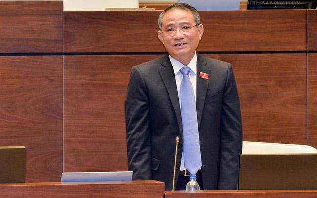 Bộ trưởng Bộ Giao thông Vận tải Trương Quang Nghĩa giải trình ý kiến đại biểu.