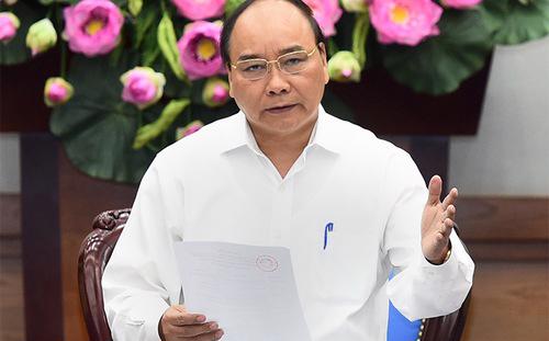 Thủ tướng Nguyễn Xuân Phúc.<br>