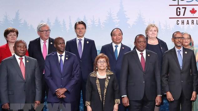 Bài phát biểu của Thủ tướng Nguyễn Xuân Phúc được nước chủ nhà Canada và nhiều nước tham dự Hội nghị đánh giá cao.