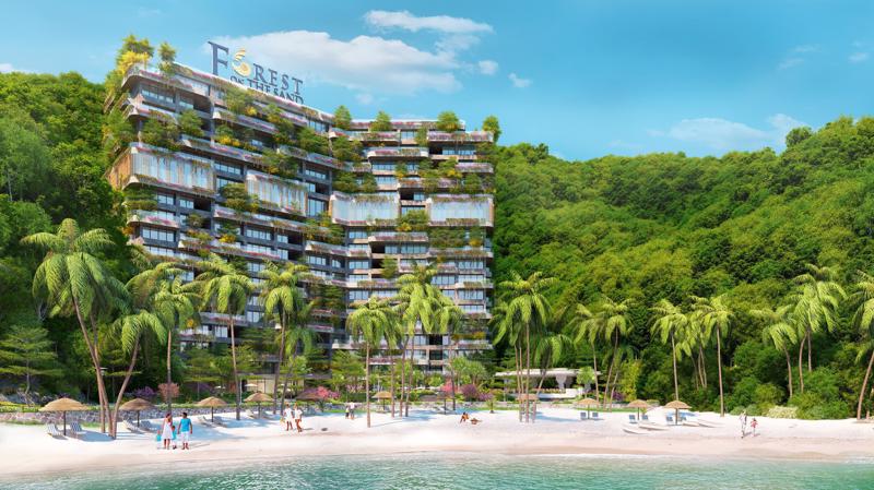 Forest on The Sand - Flamingo Cát Bà Beach Resort sắp hoàn thành.
