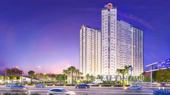 Dự án Saigon Intela có mức giá từ 1,3 tỷ đồng/căn hộ 2 phòng ngủ đang ghi nhận lượng giao dịch cao trên thị trường.