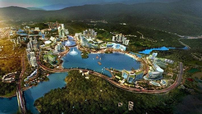 Phối cảnh Khu phức hợp có casino tại Vân Đồn.