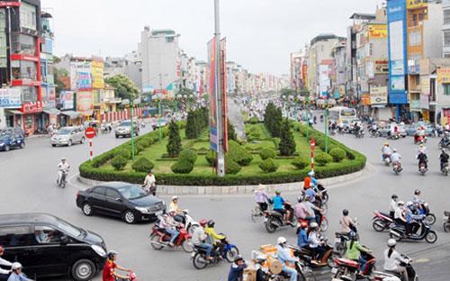 Đoạn Ô Chợ Dừa - Hoàng Cầu sẽ nối vào phố Xã Đàn.<br>