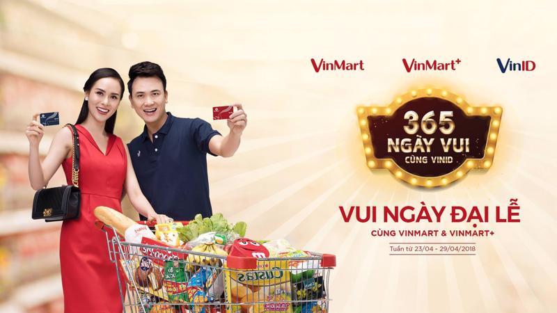 Chương trình siêu khuyến mại của VinMart và VinMart+ hứa hẹn mang đến một tuần lễ mua sắm tưng bừng, sôi động, nhiều niềm vui cho các chủ thẻ VinID.