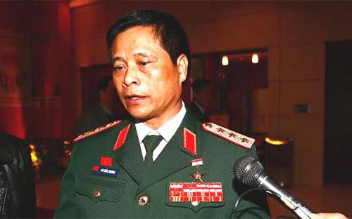 Thượng tướng Võ Tiến Trung, Giám đốc Học viện Quốc phòng.