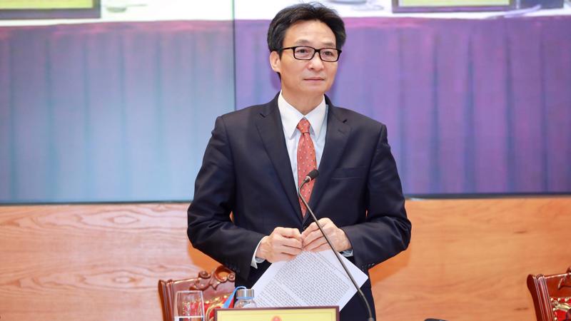 Phó Thủ tướng Chính phủ Vũ Đức Đam phát phát biểu tại hội nghị triển khai công tác văn hóa, thể thao và du lịch năm 2020. Ảnh - Minh Khánh. 