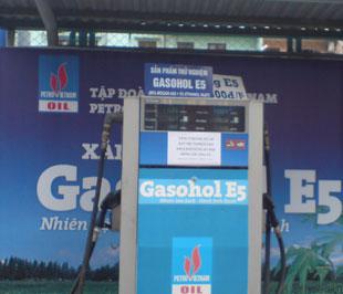 Xăng Gasohol E5 sẽ có giá bán rẻ hơn so với xăng A92.