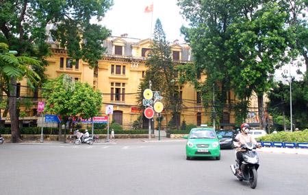 Trụ sở Bộ Giao thông Vận tải tại Hà Nội.<br>