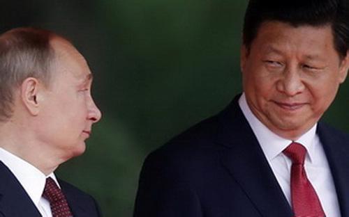 Tổng thống Nga Putin và Chủ tịch Trung Quốc Tập Cận Bình. “Những người bạn Trung Quốc của tôi mặc cả rất kỹ lưỡng khi đàm phán”, ông Putin nói với báo giới sau khi thỏa thuận được ký.