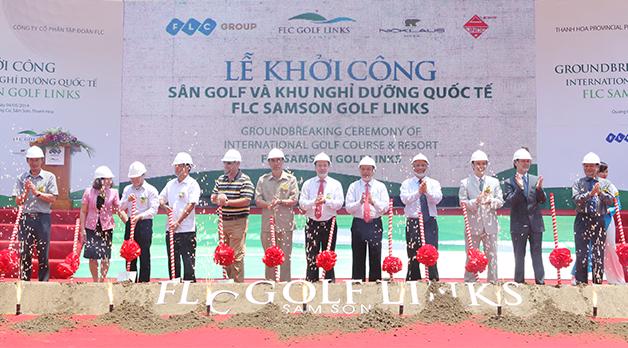 Với dự kiến đầu tư hàng trăm triệu USD vào tổ hợp dự án tại Thanh Hóa, 
sau khi khởi công dự án sân golf từ đầu tháng 5, FLC cho biết sẽ tiếp 
tục khởi công 5 dự án khác trong khu tổ hợp này trong năm 2014.