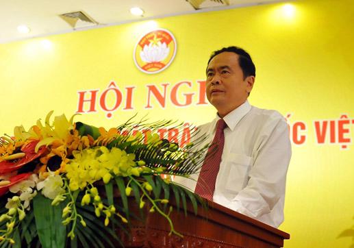 Ông Trần Thanh Mẫn, Ủy viên Trung ương Đảng, sẽ tham gia Đảng đoàn Ủy ban Trung ương Mặt trận Tổ quốc Việt Nam.