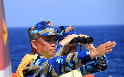 Chiến sĩ cảnh sát biển Việt Nam - Ảnh: MTG.<br>