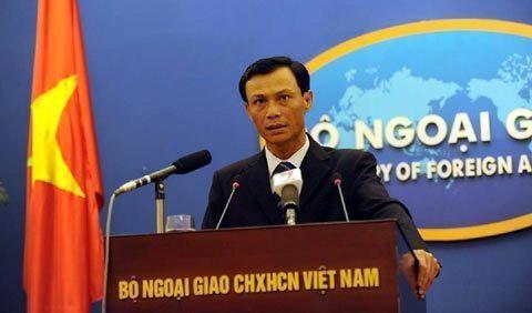 Người phát ngôn Bộ Ngoại giao Việt Nam, ông Lương Thanh Nghị. 