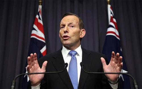 Thủ tướng Australia Tony Abbott.
