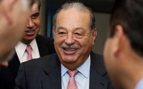Tỷ phú Carlos Slim.<br>