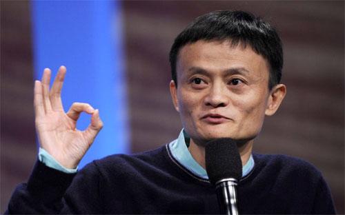 Tỷ phú Jack Ma, nhà sáng lập tập đoàn thương mại điện tử Alibaba.<br>