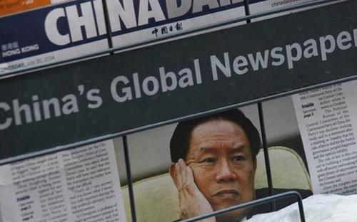 Vụ điều tra Chu Vĩnh Khang khiến dư luận Trung Quốc chấn động - Ảnh: Reuters.<br>