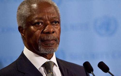 Nguyên Tổng thư ký Liên hiệp quốc Kofi Annan - Ảnh: Getty.<br>