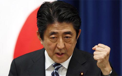 Thủ tướng Nhật Bản Shinzo Abe.<br>