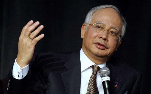 Thủ tướng Malaysia, ông Najib Razak.