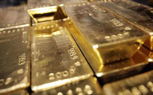 Goldman Sachs dự báo đến cuối năm nay, giá vàng chỉ còn 1.050 
USD/oz - Ảnh: AFP/Getty.<br>
