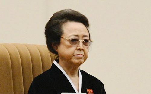 Bà Kim Kyong Hui là em gái ruột của cố lãnh đạo Triều Tiên Kim Jong Il 
và cũng là con gái của người sáng lập Triều Tiên Kim Nhật Thành - Ảnh: News.<br>