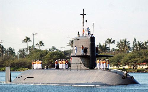 Một tàu ngầm của Nhật Bản.<br>
