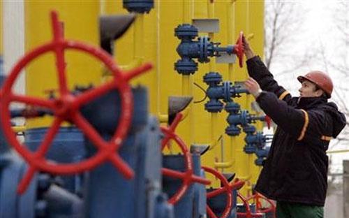 Một đoạn đường ống dẫn khí đốt ở Ukraine - Ảnh: Reuters.<br>