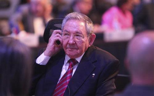Chủ tịch Cuba Raul Castro tại Costa Rica ngày 28/1 - Ảnh: Reuters.<br>