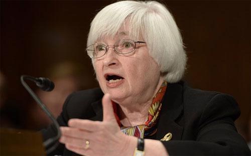 Các phát biểu của bà Yellen được đưa ra sau khi Bitcoin gặp phải trở ngại lớn nhất trong lịch sử 5 năm của đồng tiền ảo này - Ảnh: EPA.<br>
