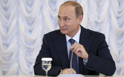 Tổng thống Nga Vladimir Putin - Ảnh: Reuters/RIA.<br>