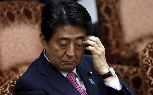 Thủ tướng Nhật Bản Shinzo Abe - Ảnh: Reuters/WSJ.<br>