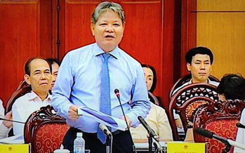 Bộ trưởng Bộ Tư pháp Hà Hùng Cường - Ảnh: Đồng Nai.<br>