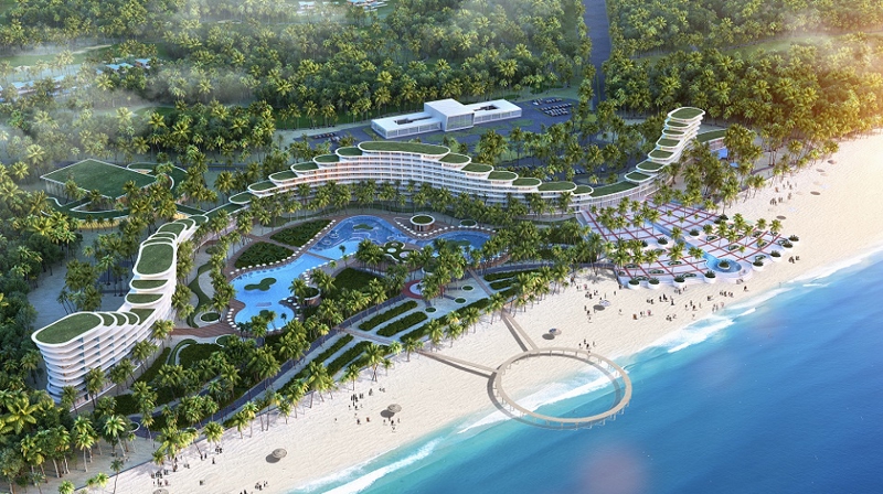 Quần thể du lịch nghỉ dưỡng FLC Quy Nhơn.